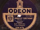 RAY VENTURA & SES COLLEGIENS Goodnight sweetheart DISQUE 78 tours ODEON 238.975