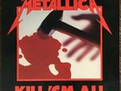 METALLICA Kill 'Em All Vinyl Record LP - 1983 Original Megaforce Records
