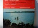 GUY FALLOT & LAMASSE - RACHMANINOV & MARTINU Cello sonatas  / VDE RARITY LP / EX