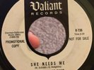 The Grains Of Sand She Needs Me Promo Garage Rock 45rpm