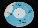 FEMALE BLUES R&B 45 - J.B. LENOIR - BACK DOOR / LOU ELLA - SHAD RECORDS