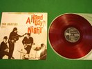 Beatles A Hard Day´s Night Japan LP 1. press von 1964 red vinyl Odeon OP-7123