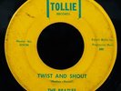 THE BEATLES-Twist And Shout+There's A Place-Blue Print Brackets 45-TOLLIE #9001