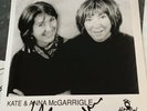 Kate & Anna McGarrigle signed promo photo set list and song lyrics