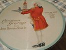 RARE CHRISTMAS GREETINGS FROM JOHN DEWAR & SONS LTD 1930 FLEXI W1240