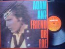 ADAM ANT lp FRIEND OR FOE argentina ID# 00406 1982-PROMO CBS 20385 EX NM automat