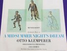 Mendelssohn, Midsummer, Columbia SAX 2393, Classical 12” Vinyl Lp Record