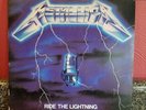 METALLICA - Ride The Lightning (1984) Vinyl, LP Elektra 60396-1 2nd press