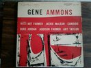 GENE AMMONS Jam Session LP Prestige NYC Jackie McLean Art Farmer Duke Jordan