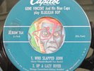 HEAR Gene Vincent EP 45 Bluejean Bop/Who SLapped John CAPITOL 764 rockabilly