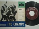 THE CHAMPS TEQUILA +3 LONDON RE 7023 ITALY EP+PS INSTRUMENTAL ROCK'N'ROLL