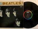 Meet The Beatles - 1964 US Mono 1 BMI Credit Labels T-2047 (EX) Ultrasonic Clean