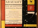 BUDAPEST STRING QUARTET Mozart 6 Quartets COLUMBIA SL 187 MONO BOX SET GREAT