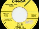 NORMAN FOX & the ROB ROYS on Capitol —PIZZA PIE— doo wop group vocal 45 | PROMO