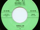CRYSTAL TONES on M.Z. —DEBRA-LEE— doo wop group vocal 45 | ORIG | RARE