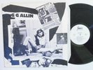 PUNK LP - GG ALLIN - DIRTY LOVE SONGS 2xLP Fold Out Cover FRANCE Fan Club