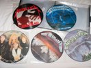 5 Metallica Picture Disc LPs: Kill em all, Master of Puppets, Ride the Lightning