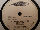 THE TEDDY BEARS  --- Dore 503---   VG++        