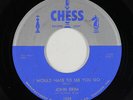 Blues 45 - John Brim & his Gary Kings - I Would Hate To See You Go - Chess - mp3