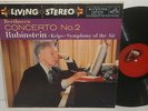 LSC-2121 Beethoven Piano Concerto No.2 Artur Rubinstein / Krips Shaded Dog 1S/1S