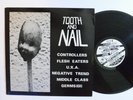 PUNK LP - V/A - TOOTH AND NAIL 1989 Upsetter Controllers Germs Repress VG++