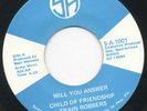 CHILD of FRIENDSHIP TRAIN ROBBERS - Will You Answer - SA - Sweet