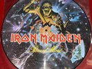 Iron Maiden ?– Piece Of Mind 1983 Capitol Picture Disc LP Recorded In Nassau