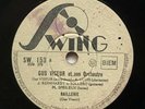 GUS VISEUR ET SON ORCHESTRE raillerie / aller-retour DISQUE 78 tours SWING