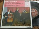 ED1 box 2lp's ROSTROPOVICH RICHTER BEETHOVEN PHILIPS HI-FI STEREO 835 182/83 AY