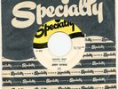 JERRY BYRNE on Specialty —HONEY BABY b/w LIGHTS OUT— r&b rocker 45 | ORIG | VG++