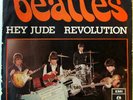 THE BEATLES HEY JUDE / REVOLUTION DENMARK ONLY PICTURE SLEEVE on Parlophone beat