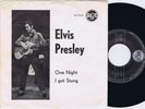 ELVIS PRESLEY One Night b/w I Got Stung danish 45PS 1958 RCA