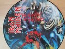 IRON MAIDEN NUMBER OF THE  BEAST 1982 ORIGINAL METAL PICTURE DISC PIC SEAX-12215
