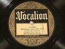 JAZZ THE TENNESSEE TOOTERS Milenberg Joys VOCALION 15068