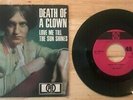 RARE GERMAN SP THE KINKS DAVE DAVIES DEATH OF A CLOWN