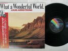 LOUIS ARMSTRONG WHAT A WONDERFUL WORLD MCA VIM-28601 Japan OBI MONO VINYL LP