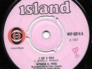 WYNDER K FROG 45 I AM A MAN RARE UK 1967 ISLAND MOD HAMMOND