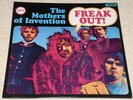 FRANK ZAPPA / MOTHERS OF INVENTION Freak Out  RARE ORIG UK 1966 Nr EX MONO LP.