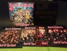 IRON MAIDEN BEST OF THE BEAST 4 LP RECORD BOX SET LTD. CASTLE VINYL