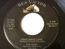 THE KINGS  Your Sweet Love / Troubles Don't Last  RCA Rare 1959 Doo Wop 45