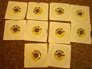 10, Hank Williams 45 RPM Records, MGM labels, Very Nice to Exellent Condition