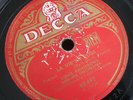 78 RPM LOUIS ARMSTRONG la vie en rose c'est si bon RARE BELGIAN DECCA 60492
