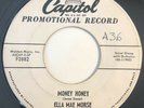 * ELLA MAE MORSE Money Honey/I Love You Yes R&B JUMP BLUES Capitol 45 HEAR