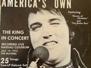 Elvis Presley America's Own 2 LP set RARE Live 1975 w/James Burton, Tutt, Scheff