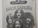 BLACK SABBATH S/T  Attention SPIRAL VERTIGO RARE  ISRAELI LP
