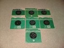 BEATLES SEVEN  UK 45,s ALL IN ORIGINAL SLEEVES IN SUPERB CONDITION EX PLUS ABOVE