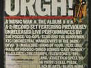 VARIOUS: Urgh  A Music War LP (2 LPs, saw mark) Rock & Pop