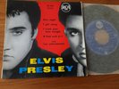 Elvis PRESLEY : One Night EP RCA 86.302  10/63 Label Bleu  BIEM ORIGINAL