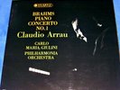 BRAHMS PIANO CONCERTO NO.1-CLAUDIO ARRAU / CARLO GIULINI (COLUMBIA SAX 2387) 1ST