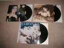 MADONNA FIRST ALBUM LIKE A VIRGIN TRUE BLUE 12” VINYL RECORD LPS 1980s HOLIDAY